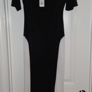 Ashley Stewart Black and White Pencil Skirt